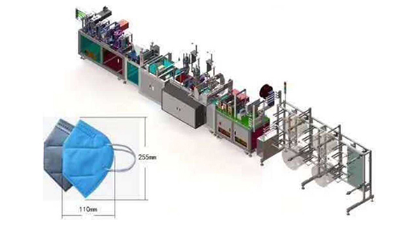 Ligne de production de masques chirurgicaux